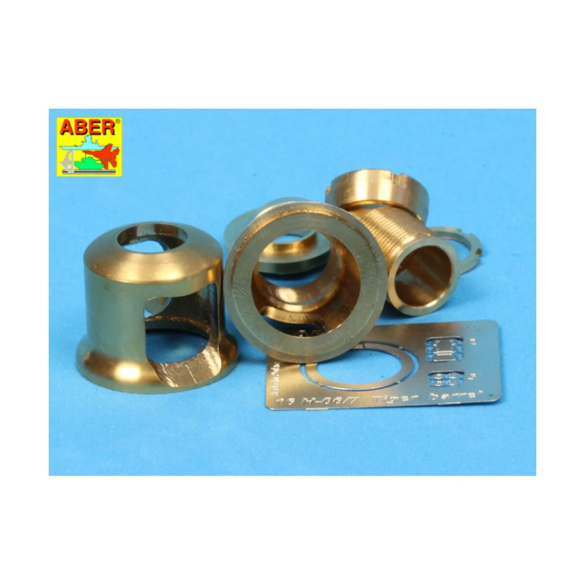 Late muzzle brake forTiger II (Henschel turret) - Aber Models 16 L-09