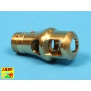 Late muzzle brake forTiger II (Henschel turret) - Aber Models 16 L-09