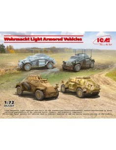 Wehrmacht Light Armored Vehicles, 1/72 - ICM DS7207