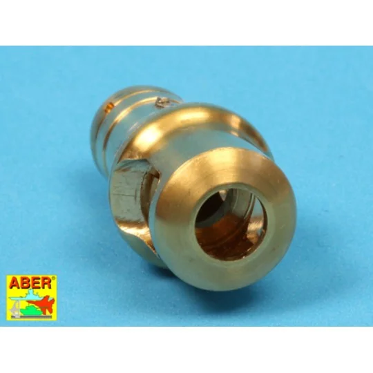 Late muzzle brake forTiger II (Henschel turret) - Aber Models 16 L-09