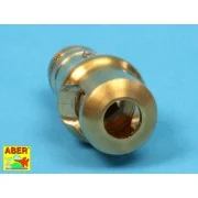 Late muzzle brake forTiger II (Henschel turret) - Aber Models 16 L-09