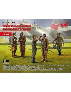 [NO_DESC] Japanese pilots and Ground Personnel WWII (100% new molds...