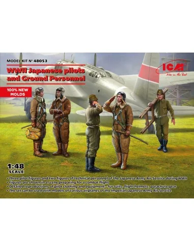 [NO_DESC] Japanese pilots and Ground Personnel WWII (100% new molds...
