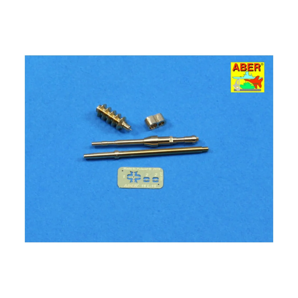 Barrel for Hotchkiss Mle 1914, 1/16 - Aber Models 16 L-10 Barrel for Hotchkiss Mle 1914, 1/16 - Aber Models 16 L-10