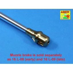 88 mm barrel for Tiger B Serien-Turm - Aber Models 16 L-12