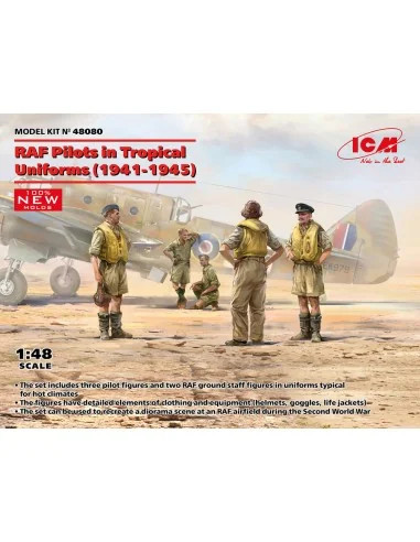 [NO_DESC] RAF Pilots in Tropical Uniforms (1941-1945) (100% new mol...