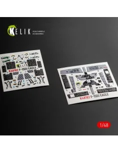 F-15DJ Eagle - interior 3D decals for Hasegawa, 1/48 - Kelik K48182 2