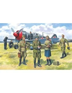 Sowjetische Piloten & Bodenpersonal 1943-45, 1/48 - ICM 48084