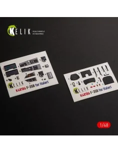 F-35B - interior 3D decals for Italeri, 1/48 - Kelik K48186 2