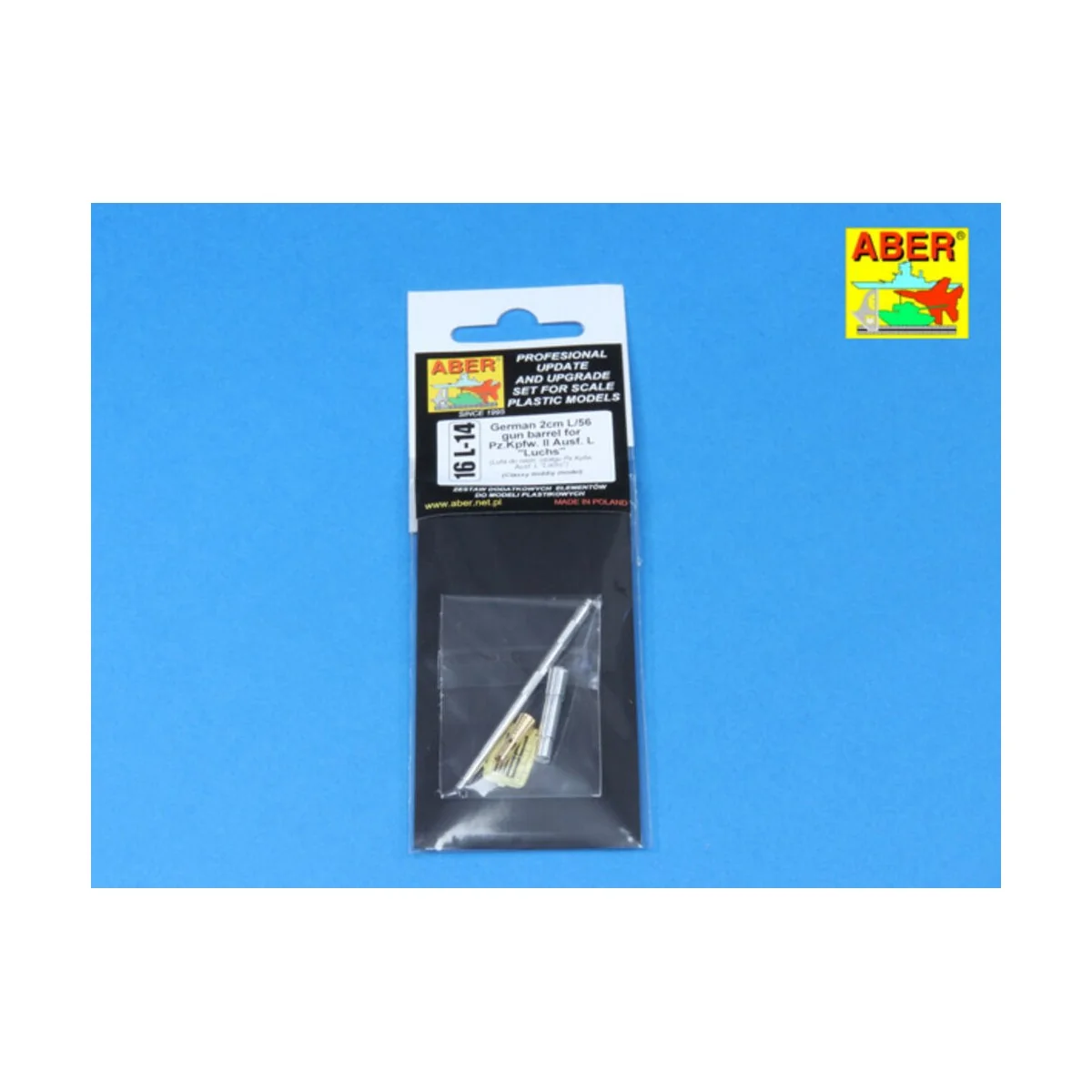 German 2 cm L/65 gun barrel for Pz.Kpfw. II Ausf. L Luchs, 1/16 - A...