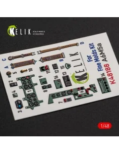 A6M5a - interior 3D decals for Fine Molds, 1/48 - Kelik K48188 2