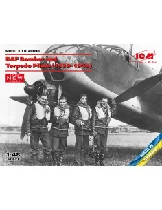 RAF Bomber and Torpedo Pilots (1939-1945) (100% new molds), 1/48 - ...