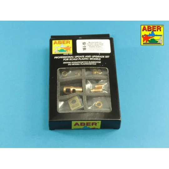 Muzzle brake for German 7,5cm barrel used on Sd.Kfz. 171 Panther, A...