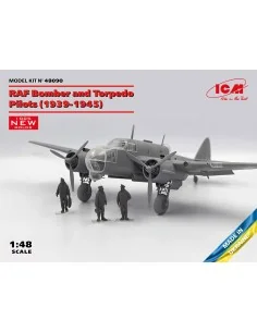 RAF Bomber and Torpedo Pilots (1939-1945) (100% new molds), 1/48 - ... 2