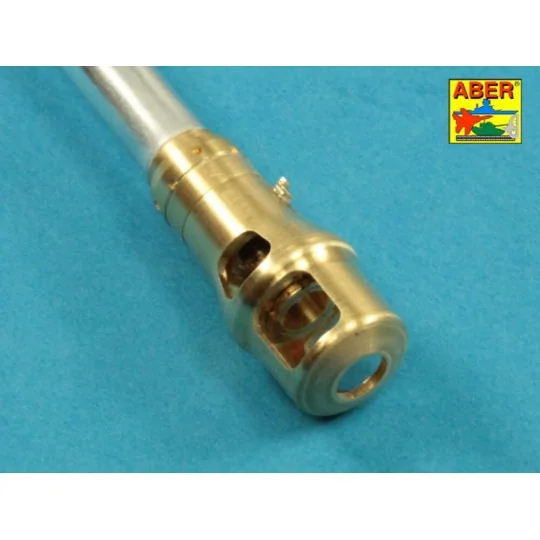 Muzzle brake for German 7,5cm barrel used on Sd.Kfz. 171 Panther, A...