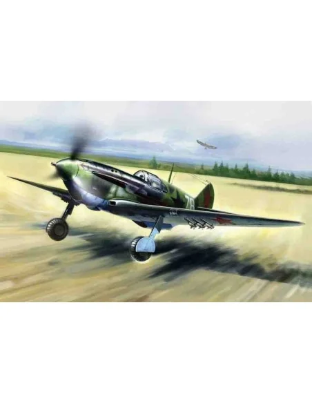 LaGG-3 series1 7-11, WWII Soviet Fighter, 1/48 - ICM 48093