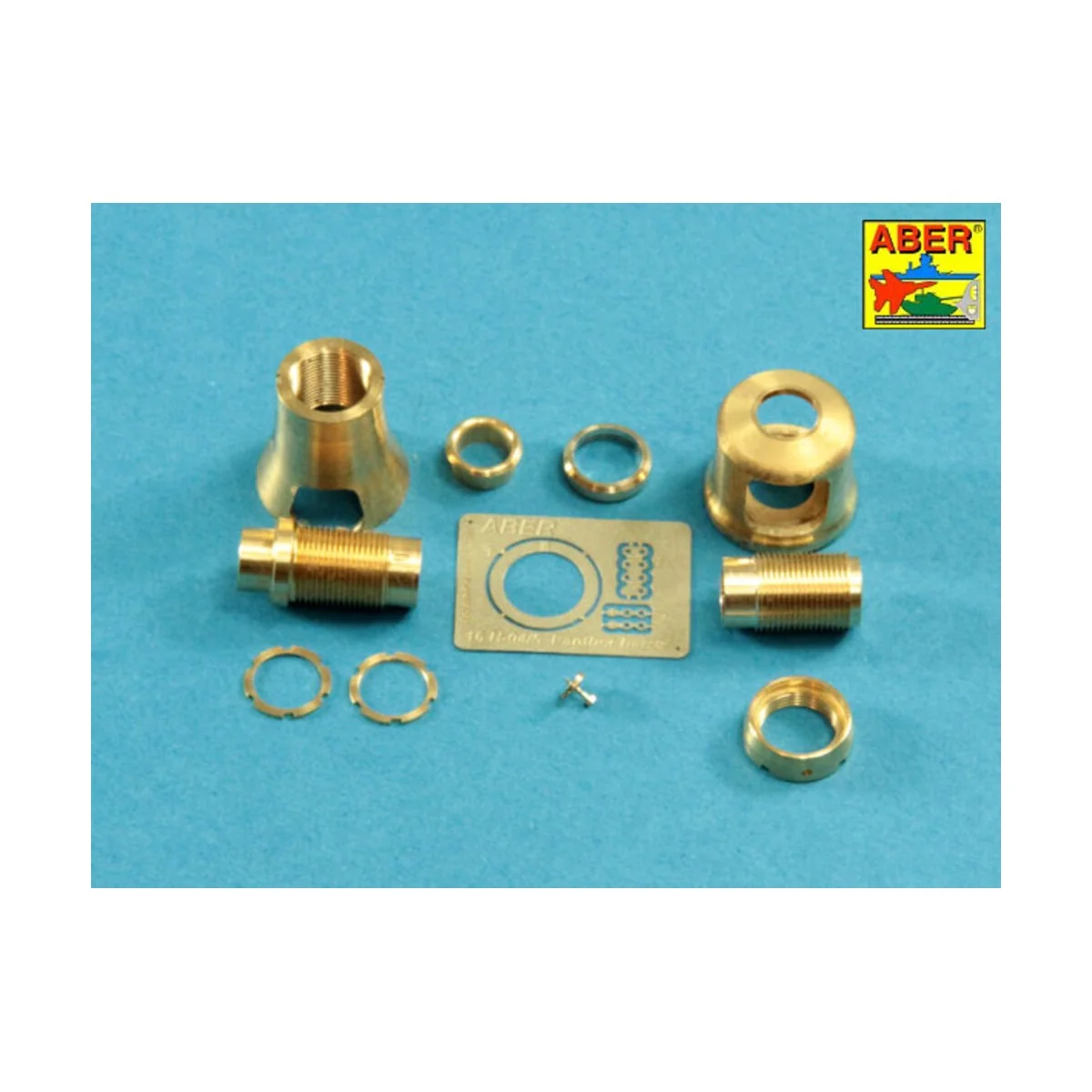 Muzzle brake for German 7,5cm barrel used on Sd.Kfz. 171 Panther, A...