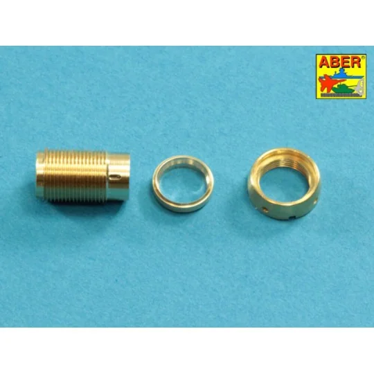 Muzzle brake for German 7, 5cm barrel used on Sd.Kfz. 171 Panther, ...