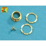 Muzzle brake for German 7, 5cm barrel used on Sd.Kfz. 171 Panther, ...