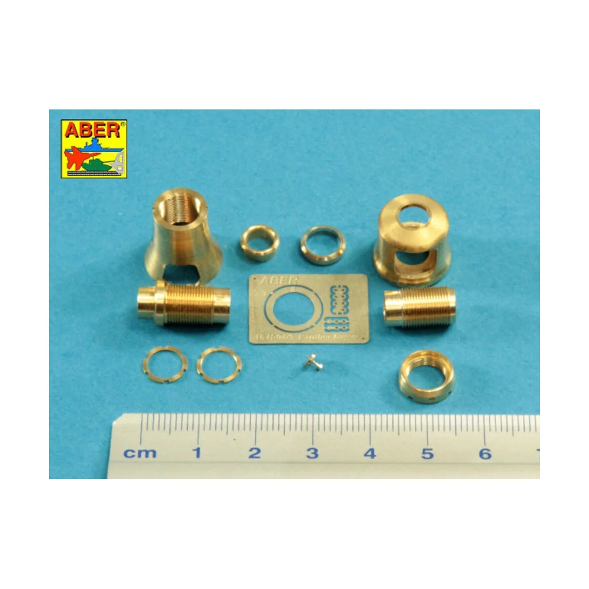 Muzzle brake for German 7,5cm barrel used on Sd.Kfz. 171 Panther, A...