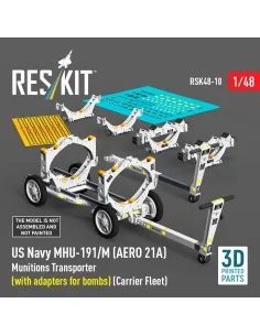 US NAVY MHU-191/M (AERO 21A) Munitions Transporter (with adapters f... 2