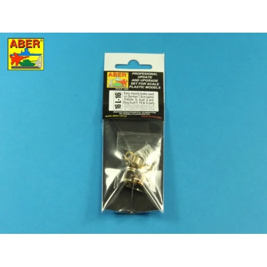 Early muzzle brake for 7, 5cm barrel Pz. IV, Ausf. G, 1/16 - Aber M... Early muzzle brake for 7, 5cm barrel Pz. IV, Ausf. G, 1/16 - Aber M...