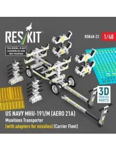 US NAVY MHU-191/M (AERO 21A) Munitions Transporter (with adapters f... 2
