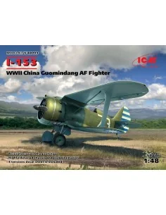I-153, WWII China Guomindang AF Fighter, 1/48 - ICM 48099