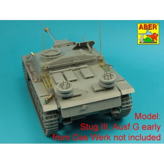 Early muzzle brake for 7,5cm barrel Pz. IV, Ausf. G - Aber Models 1...