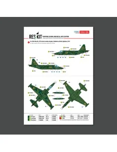 Su-25 Frogfoot Clover (BLUE 03, 05, 41, 45) Ukrainian Air Forces (M... 2