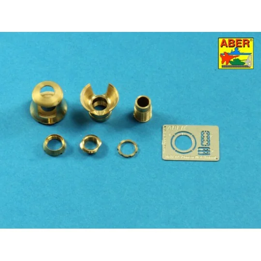 Early muzzle brake for 7, 5cm barrel Pz. IV, Ausf. G, 1/16 - Aber M... Early muzzle brake for 7, 5cm barrel Pz. IV, Ausf. G, 1/16 - Aber M...