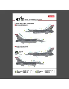 F-16C Fighting Vipers (Block 30, 40, 42, 50, 52) with mission marki... 2