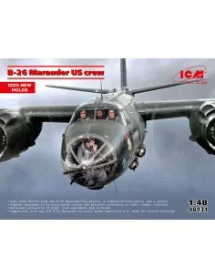 B-26 Marauder US crew (5 figures) (100% new moulds), 1/48 - ICM 48131
