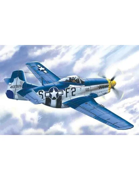 Mustang P-51D-15 WWII American fighter, 1/48 - ICM 48151
