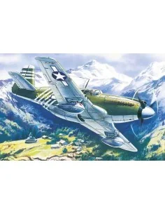 [NO_DESC] Mustang P-51A WWII American Fighter, 1/48 - ICM 48161