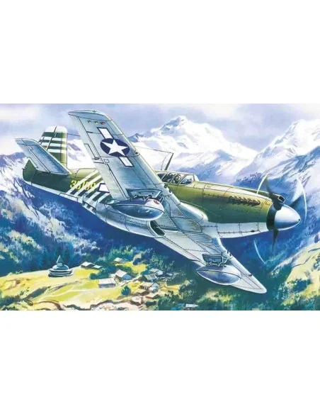 Mustang P-51A WWII American Fighter, 1/48 - ICM 48161