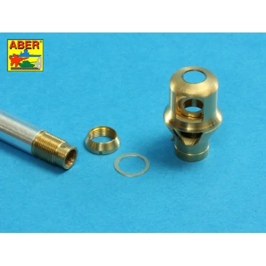 Early muzzle brake for 7, 5cm barrel Pz. IV, Ausf. G, 1/16 - Aber M... Early muzzle brake for 7, 5cm barrel Pz. IV, Ausf. G, 1/16 - Aber M...