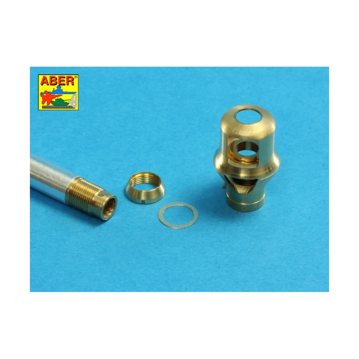 Early muzzle brake for 7,5cm barrel Pz. IV, Ausf. G - Aber Models 1...