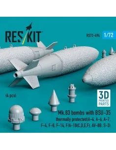 Mk.83 bombs with BSU-35 thermally protected (4 pcs) (A-4, A-6, A-7,... 2
