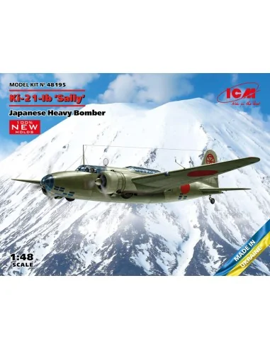 Ki-21-Ib Sally Japanese Heavy Bomber (100% new molds), 1/48 - ICM 4...