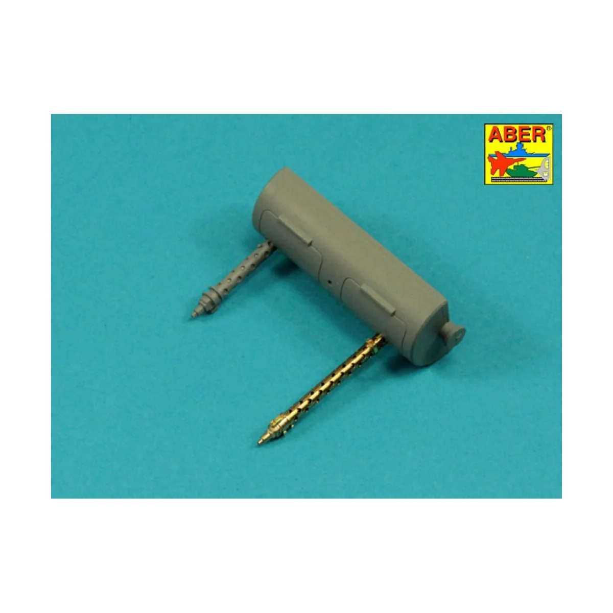 Set of 2 barrels for guns MG13 (long) used in German light tank Pz....