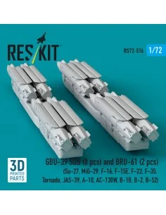 GBU-39 SDB (8 pcs) and BRU-61 (2 pcs) (Su-27, MiG-29, F-16, F-15E, ... 2
