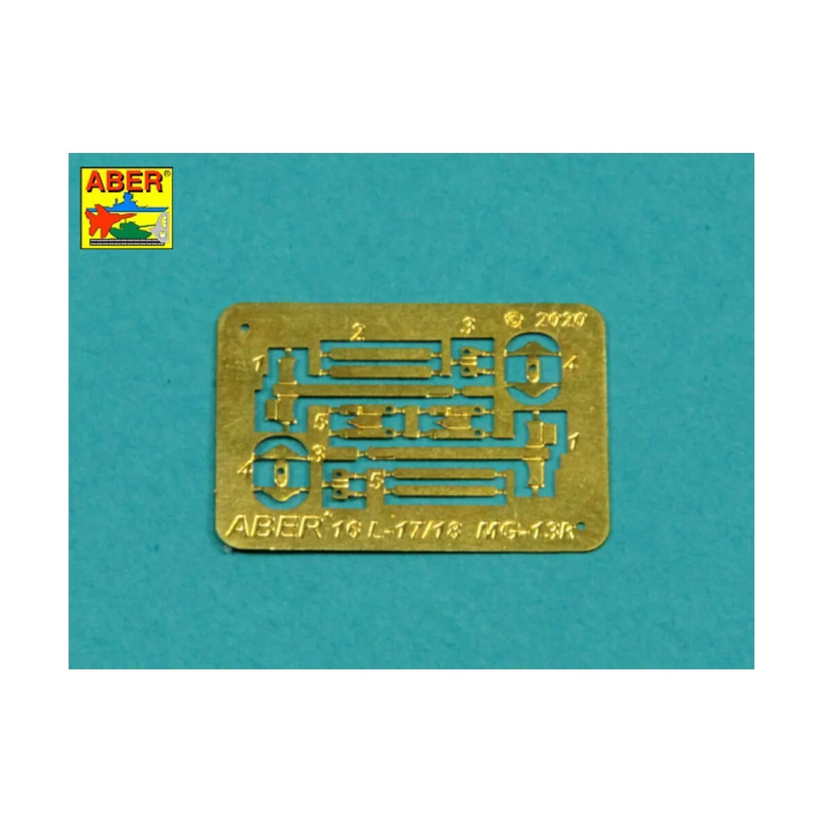 Set of 2 barrels for guns MG13 (long) used in German light tank Pz....