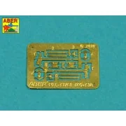 Set of 2 barrels for guns MG13 (long) used in German light tank Pz....