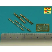 Set of 2 barrels for guns MG13 (long) used in German light tank Pz....