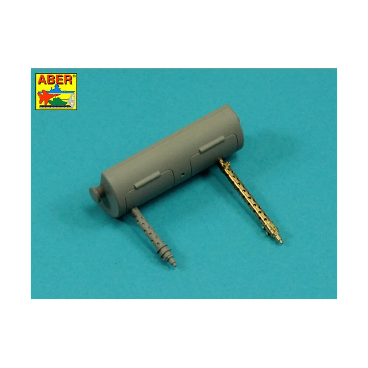 Set of 2 barrels for guns MG13 (long) used in German light tank Pz....