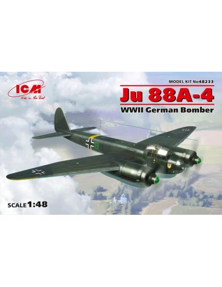 [NO_DESC] Ju 88A-4, WWII German Bomber, 1/48 - ICM 48233
