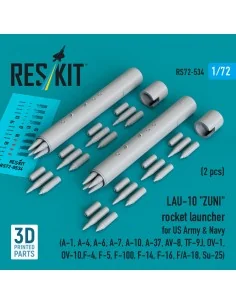 LAU-10 ZUNI rocket launcher for US Army & Navy (2 pcs) (A-1, A-4, A...