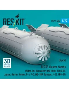 BL755 cluster bombs (4 pcs) (Alpha Jet, Buccaneer, BAE Hawk, Fiat G... 2
