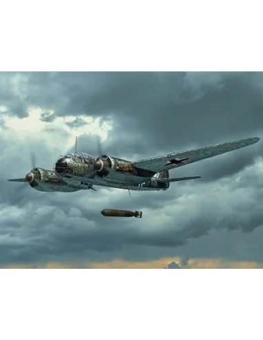 Ju 88A-4 Torp/A-17 WWII German Torpedo Plane, 1/48 - ICM 48236